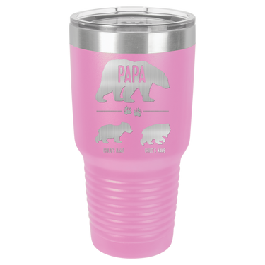 Papa Bear Tumbler Cup